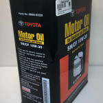 Toyota Genuine Japan Engine Motor Oil SN/CF 10W-30 4 Liters 08880-83320