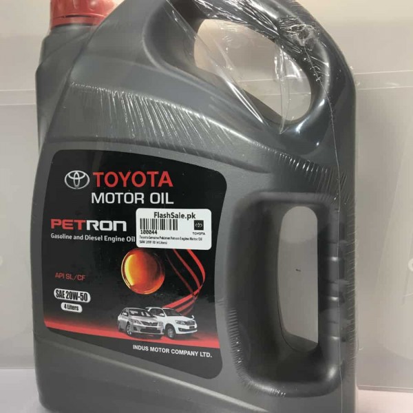 Toyota Genuine Pakistan Petron Engine Motor Oil SAW 20W-50 4 Liters