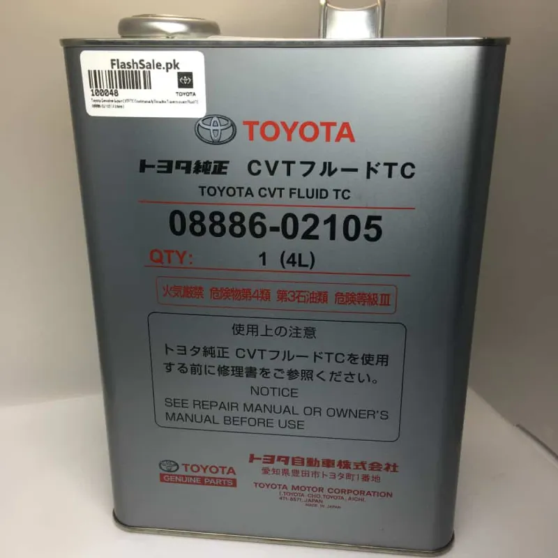Toyota Genuine Japan CVTF TC Continuously Variable Transmission Fluid ...