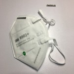 3M 9502+ N95 FFP2 PM2.5 Particulate Respirator Dust Smog Virus Headband Style Mask