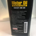 Toyota Genuine Japan Engine Motor Oil SN/CF 5W-30 4 Liters 08880-83322