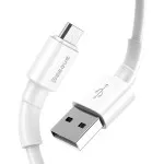 Baseus USB-A to Micro USB 1m 2.4A Data Sync and Fast Charging Soft TPE Cable with Cable Strap