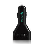 BlitzWolf BW-C10 54W Qualcomm Certified QC 3.0 4-Port USB Car Charger with Power3S Tech