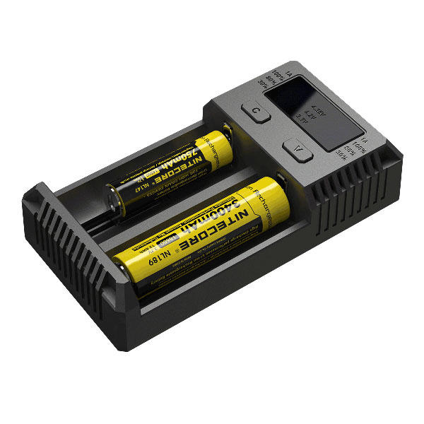 Nitecore Intellicharger New i2 Smart Lithium-ion IMR LiFePO4 Battery Charger