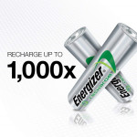 Energizer AAA Recharge Plus 700mAh NiMH Rechargeable Batteries 2-Pack