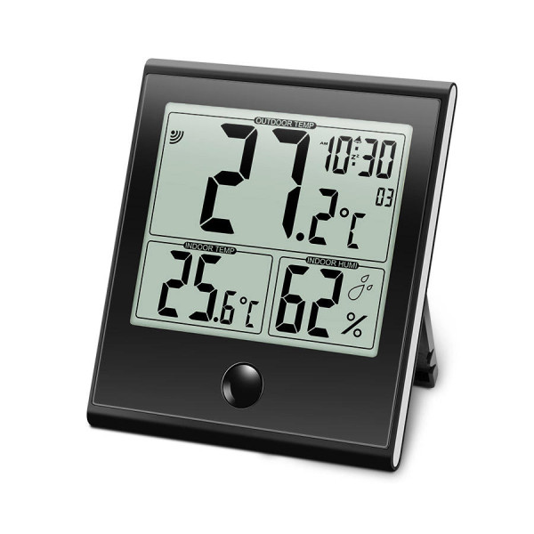 Digoo DG-TH1180 Indoor and Outdoor Digital LCD Temperature and Humidity Monitor Thermometer Hygrometer