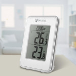 Digoo DG-TH1980 Digital Indoor and Outdoor LCD Temperature Monitor with Clock