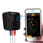 Digoo DG-FT2303 Smart Bluetooth Touch Screen Three Channel Food Thermometer