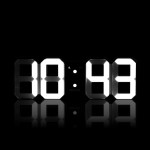 Digoo DC-K3 3D LED Multi-function Wall and Table Digital Clock with Alarm