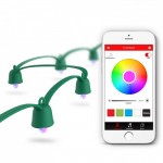 MIPOW PLAYBULB String Smart Bluetooth IP65 Waterproof Indoor and Outdoor LED String Lights