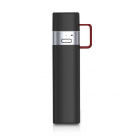 MIPOW Power Tube 3000 Smart Power Bank with Built-in Cable and Recharging Plug