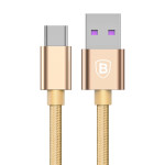 Baseus Type-C 5A 1m Quick Charge 3.0 Data Sync and Fast Charging Speed QC Braided Cable for HUAWEI