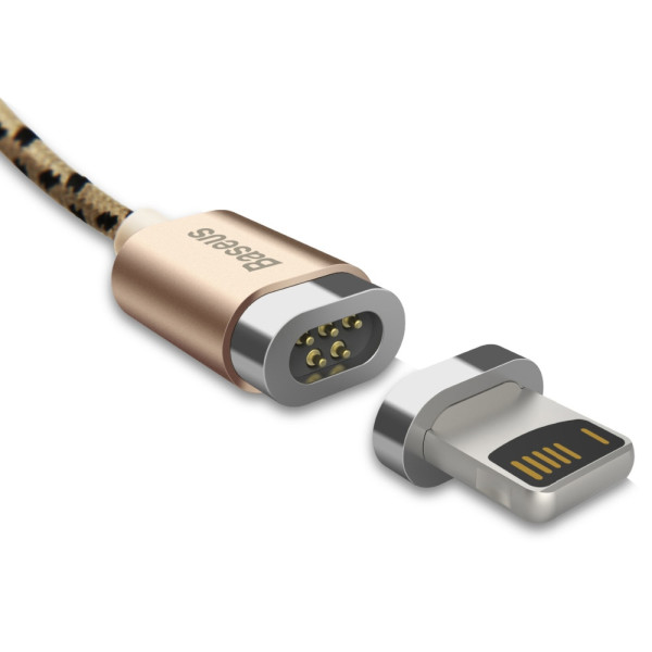 Baseus Lightning 2.4A 1m Magnetic Connector Insnap Series Data Sync and Fast Charging Braided Cable