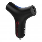 MIPOW Y-Shape Dual-Port USB Car Fast Charger