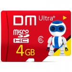 DM 4GB FullHD MicroSDHC Ultra Plus Class 6 Card