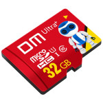 DM 32GB 4K MicroSDHC UHS-I Ultra Plus U1 Class 10 Card