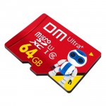DM 64GB 4K MicroSDXC UHS-I Ultra Plus U1 Class 10 Card