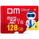 DM 128GB 4K MicroSDXC UHS-I Ultra Plus U1 Class 10 Card