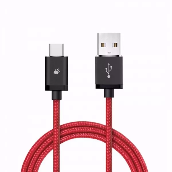 BlitzWolf BW-CB9 Type-C 2.4A 3m Data Sync and Fast Charging Reversible USB Braided Cable
