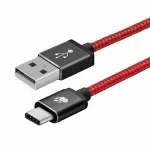 BlitzWolf BW-CB9 Type-C 2.4A 3m Data Sync and Fast Charging Reversible USB Braided Cable