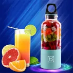 Bingo 500ml Portable 2600mAh Rechargeable Vortex Gym Shaker Fruit Smoothie Juicer Blender (Upgraded Version)