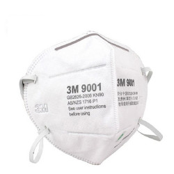 3M 9001 N95 PM2.5 Particulate Respirator Dust Smog Flat Fold Style Mask