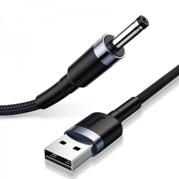 Baseus USB to 3.5mm 5V DC 1m 2A Braided Cable