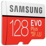 Samsung 128GB 4k MicroSDXC UHS-I Evo Plus U3 Class 10 Card