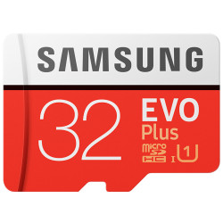 Samsung 32GB FullHD MicroSDHC UHS-I Evo Plus U1 Class 10 Card