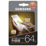 Samsung 64GB 4k MicroSDXC UHS-I Evo U3 Class 10 Card