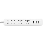 Xiaomi Mi Power Strip Extension - 3 Power Sockets and 3 USB 2.1A Quick Charge Version (White)