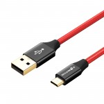 BlitzWolf BW-MC7 AmpCore Turbo Micro USB 2.4A 1m QC 3.0 Braided Sync and Charge Cable