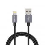 BlitzWolf BW-MF5 MFI Certified Lightning 2.4A 1m Braided Sync & Charge Cable