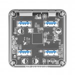 Orico MH4U USB 3.0 4-Port Transparent Desktop HUB