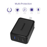 Tronsmart W3PTA 42W Quick Charge 3.0 and VoltiQ 3-Ports USB Wall Charger