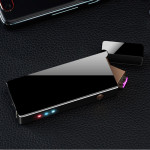 USB Rechargeable Windproof Electronic Dual Plasma Arc Lighter