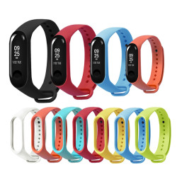 Silicone Replacement Wrist Strap Band for Xiaomi Mi Band 3 and Mi Band 4