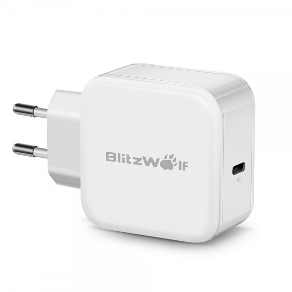 BlitzWolf BW-S10 30W USB Type-C PD Charger with Power3S Tech
