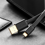 Ugreen US125 24K Gold Plated Micro USB 2.4A 2m Quick Charge 3.0 Sync and Fast Charging Flat Cable