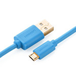 Ugreen US125 24K Gold Plated Micro USB 2.4A 1.5m Quick Charge 3.0 Sync and Fast Charging Round Cable