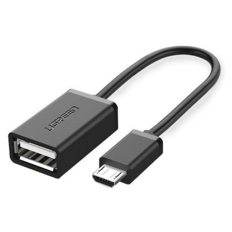 NEW UGREEN USB 2.0 FEMALE TO MICRO USB MALE OTG CABLE 10396 HIGH SPEED DATA RATE