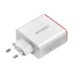 BlitzWolf BW-PL2 38W QC 3.0 3 Ports USB Charger with Power3S Tech