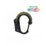 Heroclip Hybrid Gear Clip Carabiner Hook