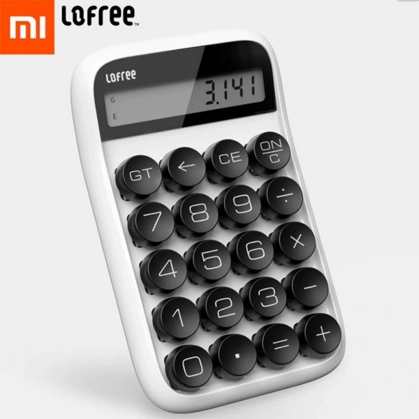Xiaomi Lofree Digit Calculator: The 1st Retro Mechanical Calculator