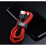 Xiaomi ZMI Kevlar Type-C 1m Sync and Fast Charge Braided Cable with Velcro Tie Strap and Magnetic Holders