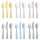 IKEA KALAS 18-piece Cutlery Set - Pastel Colors