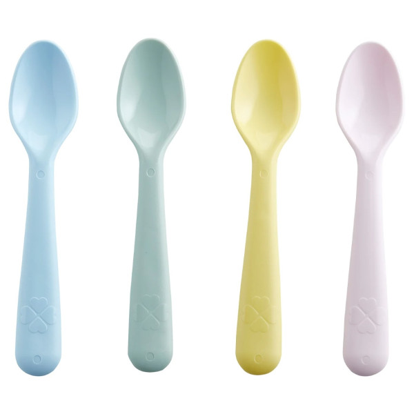 IKEA KALAS 4-piece Spoon Set - Pastel Colors