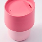 IKEA TROLIGTVIS Travel Mug - Pink
