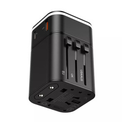 Baseus 2-in-1 Universal Travel Adapter with Detachable PPS Quick Wall Charger