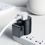 Baseus 2-in-1 Rotation Type Universal Travel Adapter with Dual 2.4A USB Fast Charger